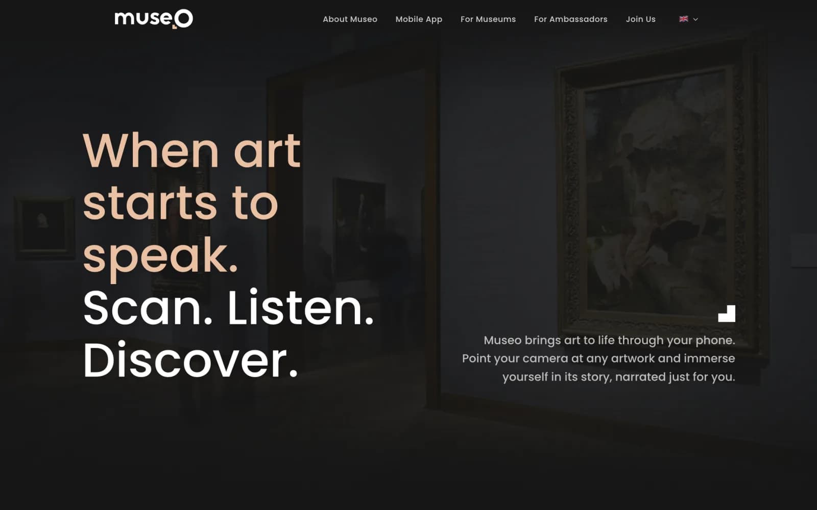 themuseo.ai — the Museo marketing website